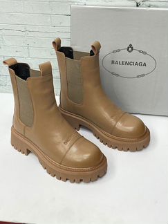 Ботинки женские Balenciaga мех