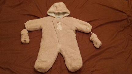 Комбинезон плюшевый осень весна