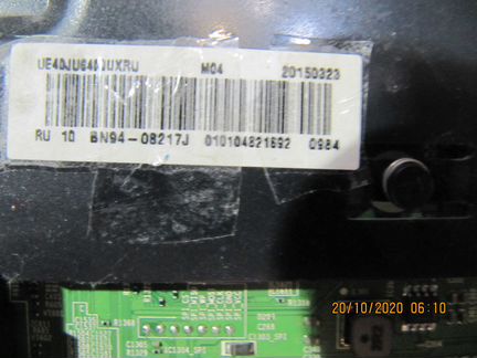 Main BN41-02344A BN94-08217J Samsung UE40JU6400