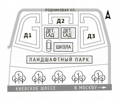 3-к квартира, 84.8 м², 3/22 эт.