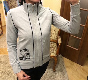 Кофта на замке Dirk Bikkembergs оригинал новая