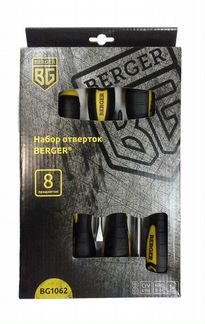 Набор отверток 8 предметов berger