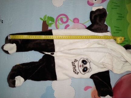 Комбинезон плюшевый