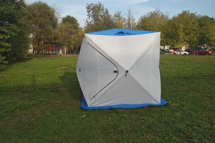 Зимняя палатка куб однослойная