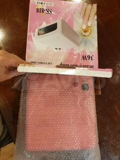 Лампа уф сушка гель лак шеллак