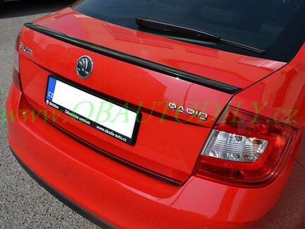 Lip спойлер Skoda Rapid