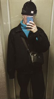 Куртка бомбер oversize