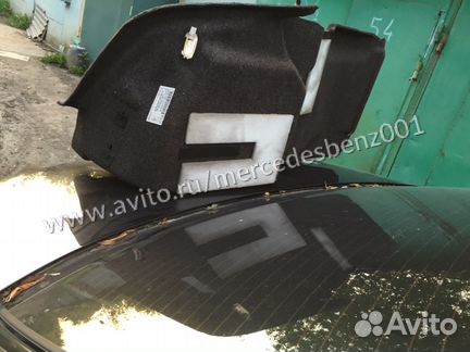 Обшивка багажника для Mercedes W221