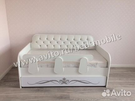 Кровать Классик белоснежная