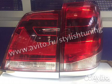 Комплект фонарей Toyota Land Cruiser 200 стиль2016