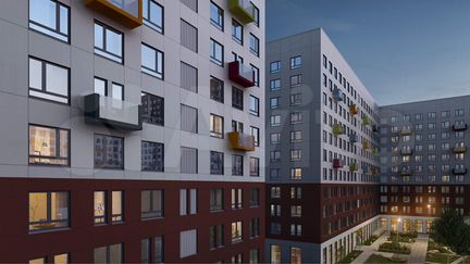1-к квартира, 37.2 м², 2/14 эт.